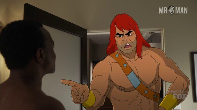 Son of Zorn's Sexiest Scenes with Tim Meadows. Shirtless. 18126