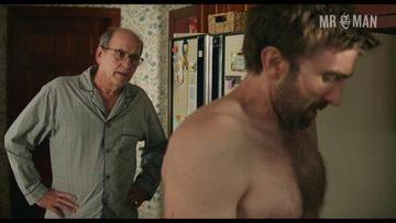 Sharlto Copley in The Hollars (2016) Shirtless Underwear Shirtless Underwear 17496
