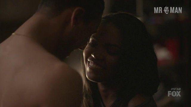 Star's Sexiest Scenes with Quincy Brown. Shirtless, Underwear, straight. 17928