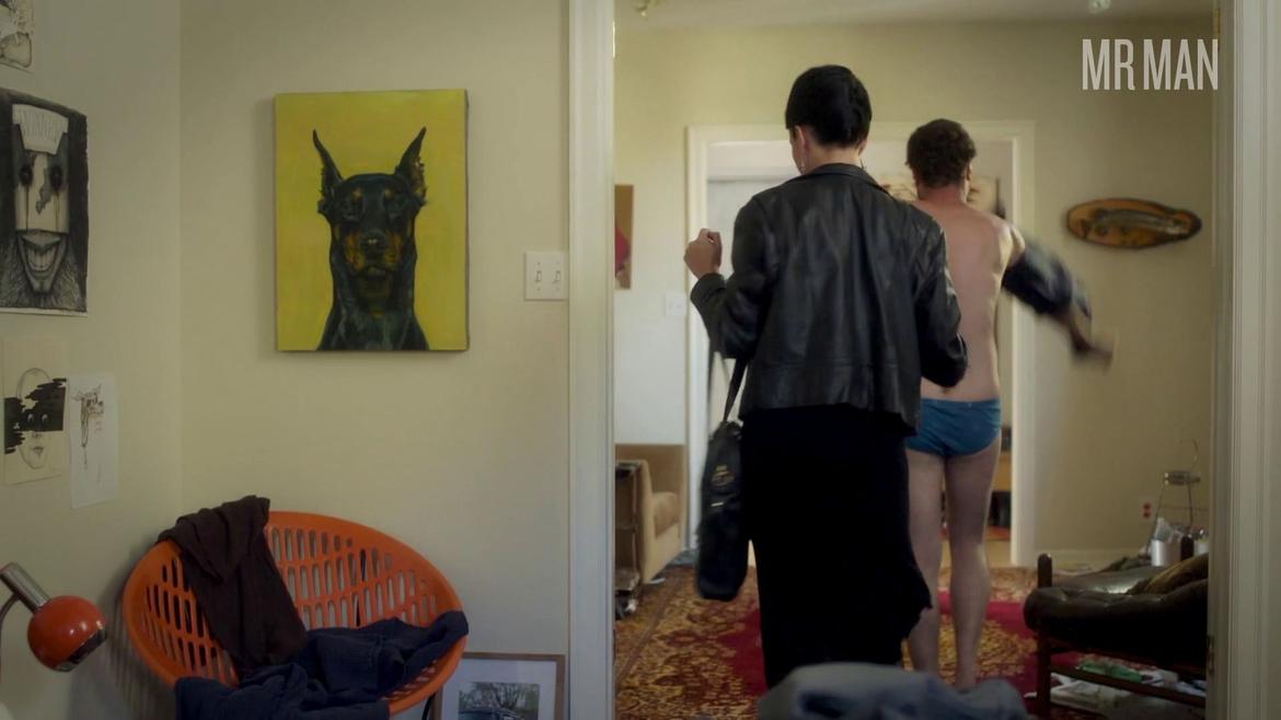Dash from Lovesick Naked. Butt, Shirtless, Underwear, balls, bulge. 17687