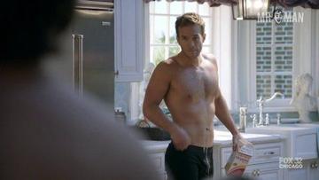 Scott MacArthur, Andy Favreau in The Mick (2016-2018) Shirtless Underwear Bulge Sexy 17908