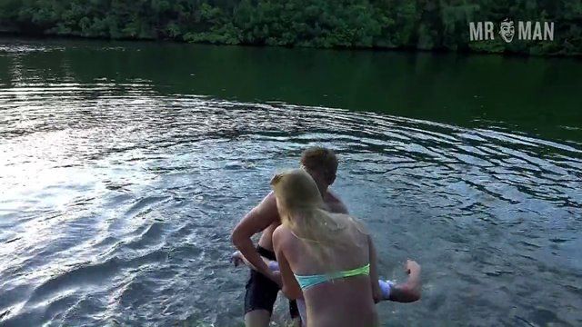 Geoff Ward, Benjamin James in Swamp Ape (2017) Shirtless Bulge Shirtless 17813