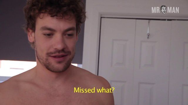 Marc-André Poliquin Naked in Coming Out. Butt, Gay, Shirtless, Underwear, sexy. 17947