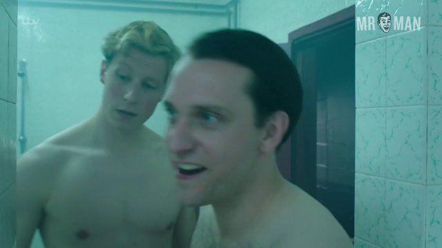 William Troughton Naked in Tina and Bobby. Shirtless, Butt, bathing suit, sexy. 18001