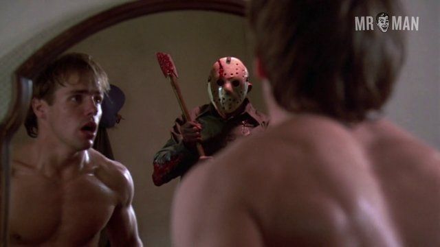Friday the 13th: A New Beginning's Sexiest Scenes with John Shepherd. Shirtless. 18096