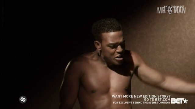 Sexiest Luke James Scene in The New Edition Story. Shirtless, sexy. 18187