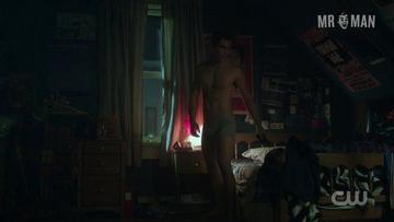 K.J. Apa in Riverdale (2017-2023) Shirtless Underwear Bathing Suit Bulge 18292
