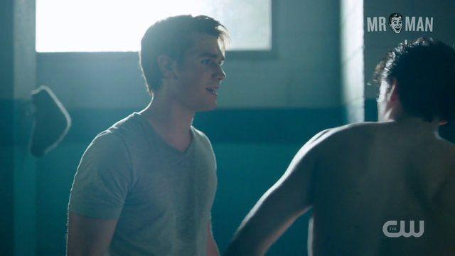 Hottest Jughead Jones Scenes. Sexy, Shirtless, bathing suit, straight. 18855