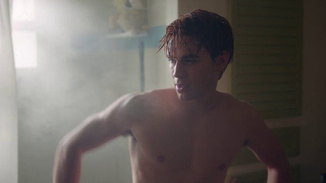 Sexiest Archie Andrews Scenes. Shirtless, bathing suit, bulge. 22564