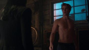 K.J. Apa in Riverdale (2017-2023) Sexy Shirtless Bathing Suit Bulge 23785
