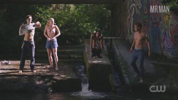 K.J. Apa, Cole Sprouse in Riverdale (2017-2023) Shirtless Underwear Bathing Suit Bulge 26508