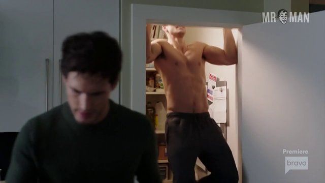 Sexiest Parker Young Scene in Imposters. Shirtless, sexy, straight. 18373