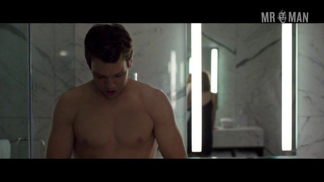 Sexiest Jake Lacy Scene in Miss Sloane. Shirtless, Underwear, straight. 19279