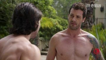 Tilky Jones, Jason Tobias in Open Marriage (2017) Bathing Suit Shirtless Bathing Suit Bulge 18474