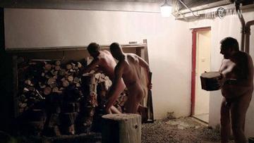 Mehdi Nebbou, Simon Licht, Alexander Hörbe in Happy Hour (2015) Balls Butt Penis Shirtless Balls Butt 18468
