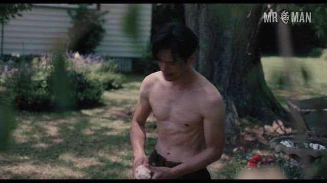Hottest Takashi Yamaguchi Scene in Sophie and the Rising Sun. Shirtless, bulge, straight. 18596