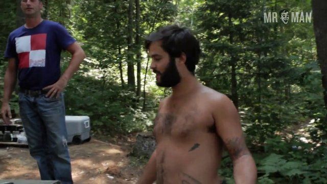 Sexiest Ivan Simanic Scene in Creature Lake. Shirtless, butt, underwear. 18649