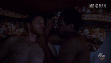 Jonathan Majors, Sandy Robson in When We Rise (2017) Gay Shirtless Gay Shirtless 18745