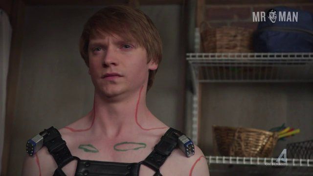 Sexiest Calum Worthy Scene in Cassandra French's Finishing School. Sexy, Shirtless, Underwear, straight. 19321