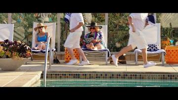 Vadhir Derbez in How to Be a Latin Lover (2017) Bathing Suit Shirtless Bulge Bathing Suit Bulge 19442