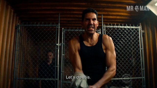 Sexiest Scenes of Collin Marks from Criminal Minds: Beyond Borders. Shirtless. 19499