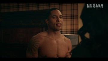 Brandon P. Bell in Dear White People (2017-2021) Shirtless Straight Butt Sexy 19610