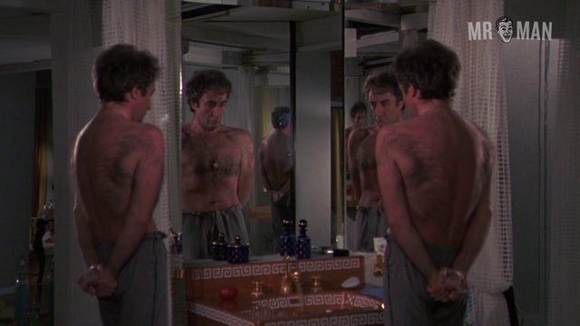 Hottest Peter Sellers Scene in There's a Girl in My Soup. Shirtless, bathing suit, bulge. 19760