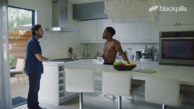 Hari Williams in All Wrong (2017) Shirtless Underwear Bulge Shirtless 19890