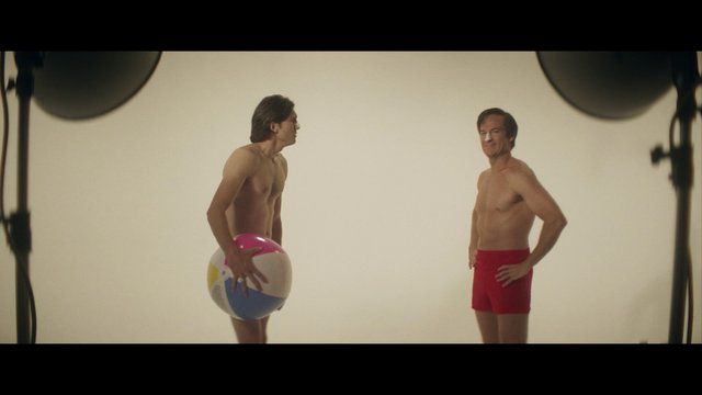 Hottest George Lazenby Scenes. Bathing Suit, Shirtless, sexy. 19923