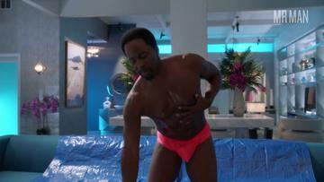 Harold Perrineau in Claws (2017-2022) Shirtless Underwear Bulge Bulge Butt 68058