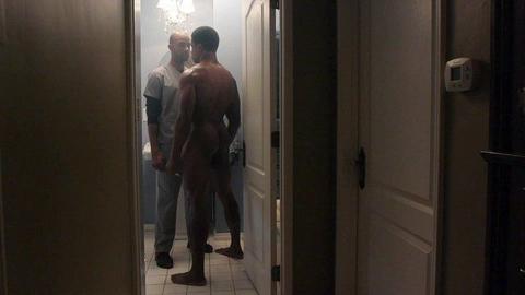 Gabriel Corbin Nude in The DL Chronicles. Butt, Gay, Shirtless, Sexy, bulge, underwear. 20199