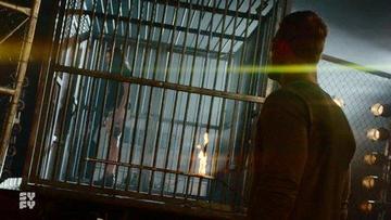 Sexiest Sean Cameron Michael Scene in Blood Drive. Shirtless. 21211