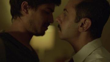Humberto Busto, Juan Pablo de Santiago in El Chapo (2017) Gay Sexy Shirtless Balls Bulge 21853