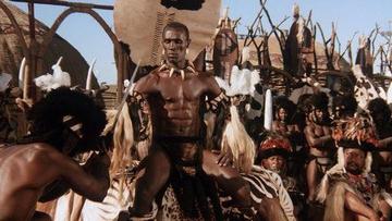 Henry Cele in Shaka Zulu (1986) Sexy Shirtless Butt Sexy 20392