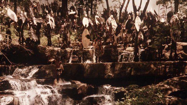 Henry Cele, Ian Jali in Shaka Zulu (1986) Butt Shirtless Butt Sexy 20452