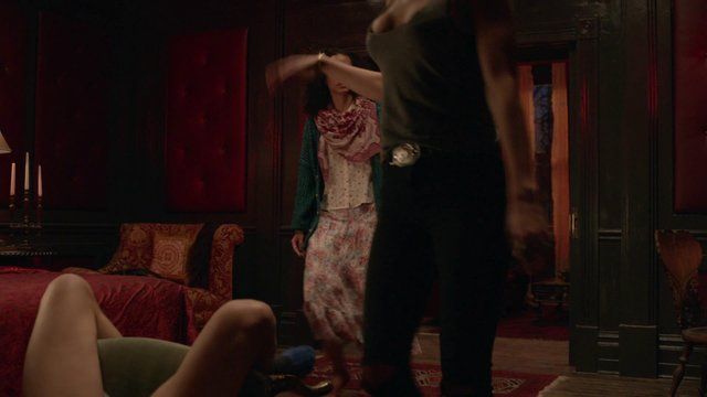 Sexiest François Arnaud Scene in Midnight, Texas. Shirtless, Underwear, bulge, straight. 20797