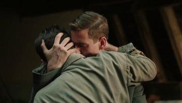 Oliver Jackson-Cohen, James McArdle in Man in an Orange Shirt (2017) Gay Sexy Shirtless Butt Gay 20920