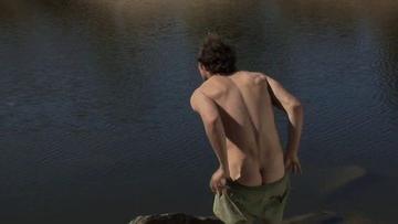 Hennie Janse van Rensburg Naked in Firstborn. Balls, Butt, Penis, Shirtless. 20923