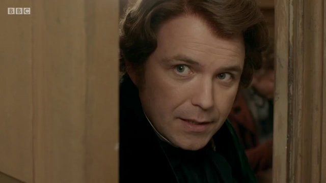 Sexiest Scenes of Bishop of Lambeth from Quacks. Shirtless. 21113