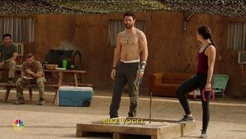 Hottest Noah Mills Scene in The Brave. Shirtless, bulge, sexy. 21692