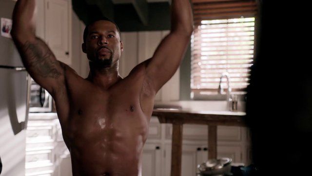 Sexiest Robert Christopher Riley Scene in Dynasty. Sexy, Shirtless, straight. 24037