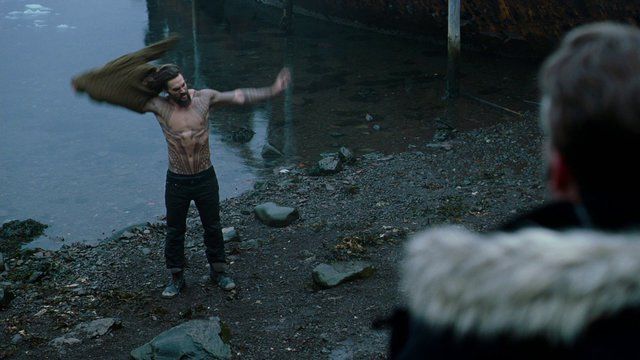 Jason Momoa in Justice League (2017) Shirtless Sexy Sexy Shirtless 22435