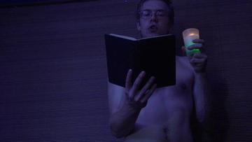 Daniel Martens Naked as Shakespeare Reading Pledge. Balls, Penis, Shirtless. 22659