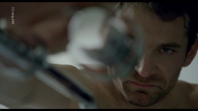 Sylvain / Florian from Transferts Naked. Butt, Shirtless, balls, penis. 22961