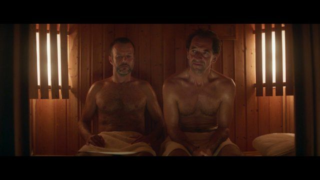 Stéphane De Groodt, Pierre-François Martin-Laval in In and Out (2018) Gay Shirtless Gay Shirtless 23141