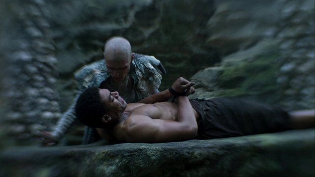 Britannia's Sexiest Scenes with Aaron Pierre. Shirtless. 23166