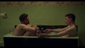 Josh O'Connor, Alec Secareanu in God's Own Country (2017) Sexy Shirtless Balls Bulge 23357