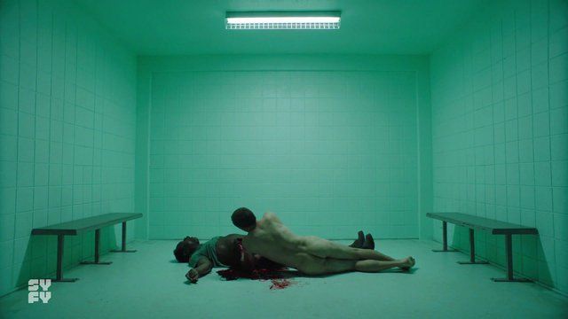 Andreas Apergis Naked in Channel Zero. Butt. 23479