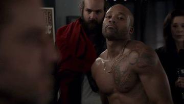 Dwain Murphy, Joel Thomas Hynes in Little Dog (2018) Shirtless Underwear Bulge Sexy 24026