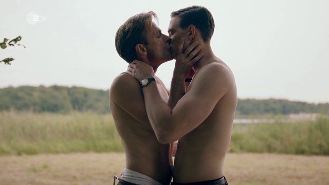 Sexiest Scenes of Wolfgang von Boost from Ku'damm 59. Gay, Shirtless. 23903